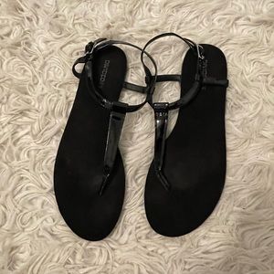 H&M Black Thong Sandals